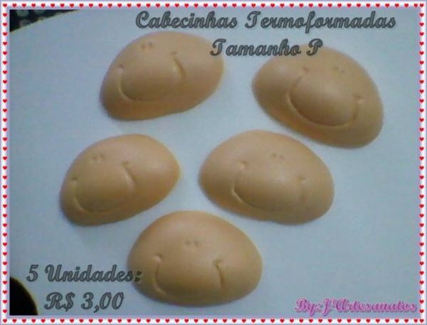 Carinhas Termoformadas para Ponteiras